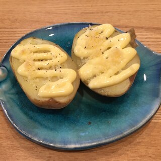 【副菜】新じゃがのマヨチーズ焼き